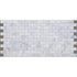 Bianco Ibiza White Marble Tumbled Mosaic Floor and Wall Tile - Livfloors Collection
