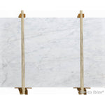 Bianco Ibiza White Bookmatching Marble Slabs Polished - Livfloors Collection
