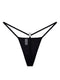 Iced Out G-String In Black