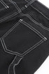 Relaxed Fit Black Cargo Pants