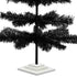 Black Tinsel Christmas Tree