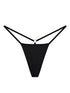 Iced Out G-String In Black