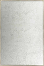 Espejo de hierro gris plateado Belleview