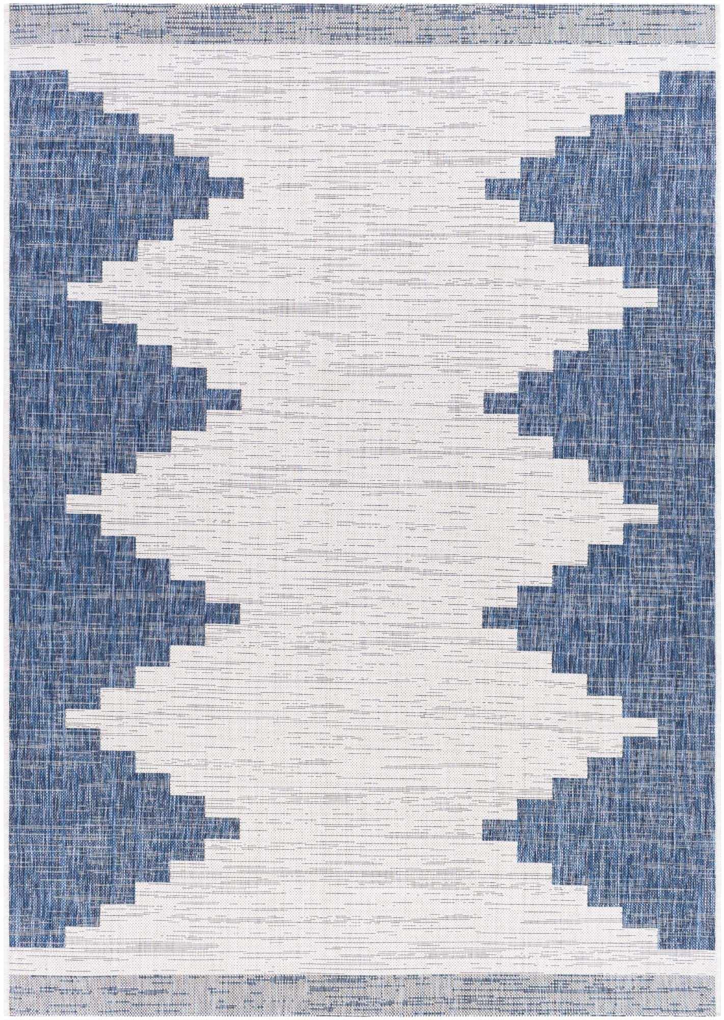 Alfombra para interior y exterior Djugun Navy