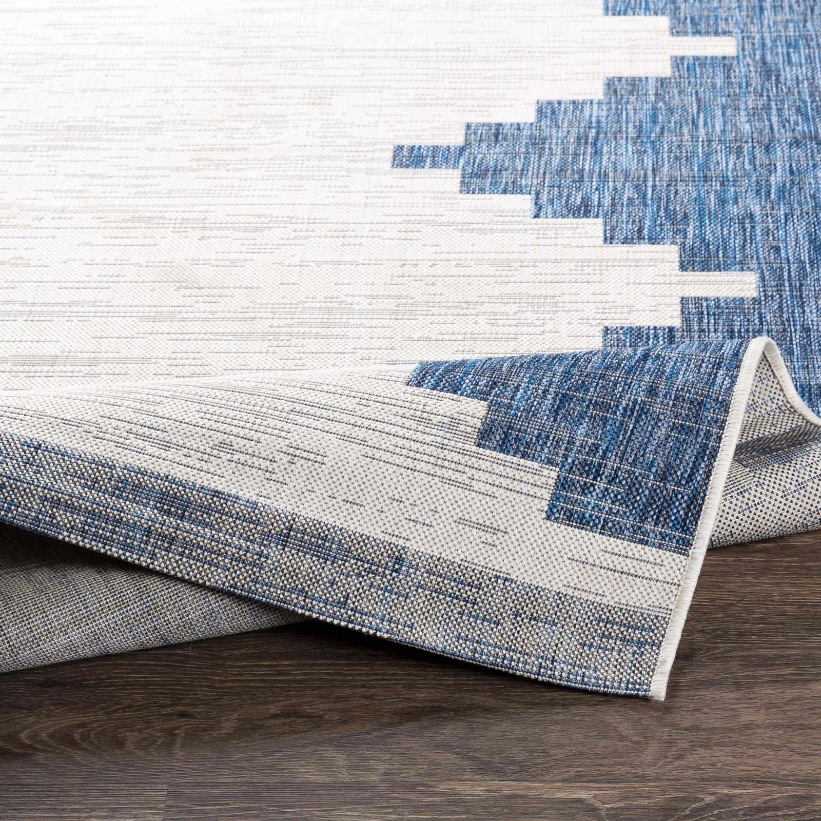 Alfombra para interior y exterior Djugun Navy