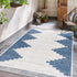 Alfombra para interior y exterior Djugun Navy
