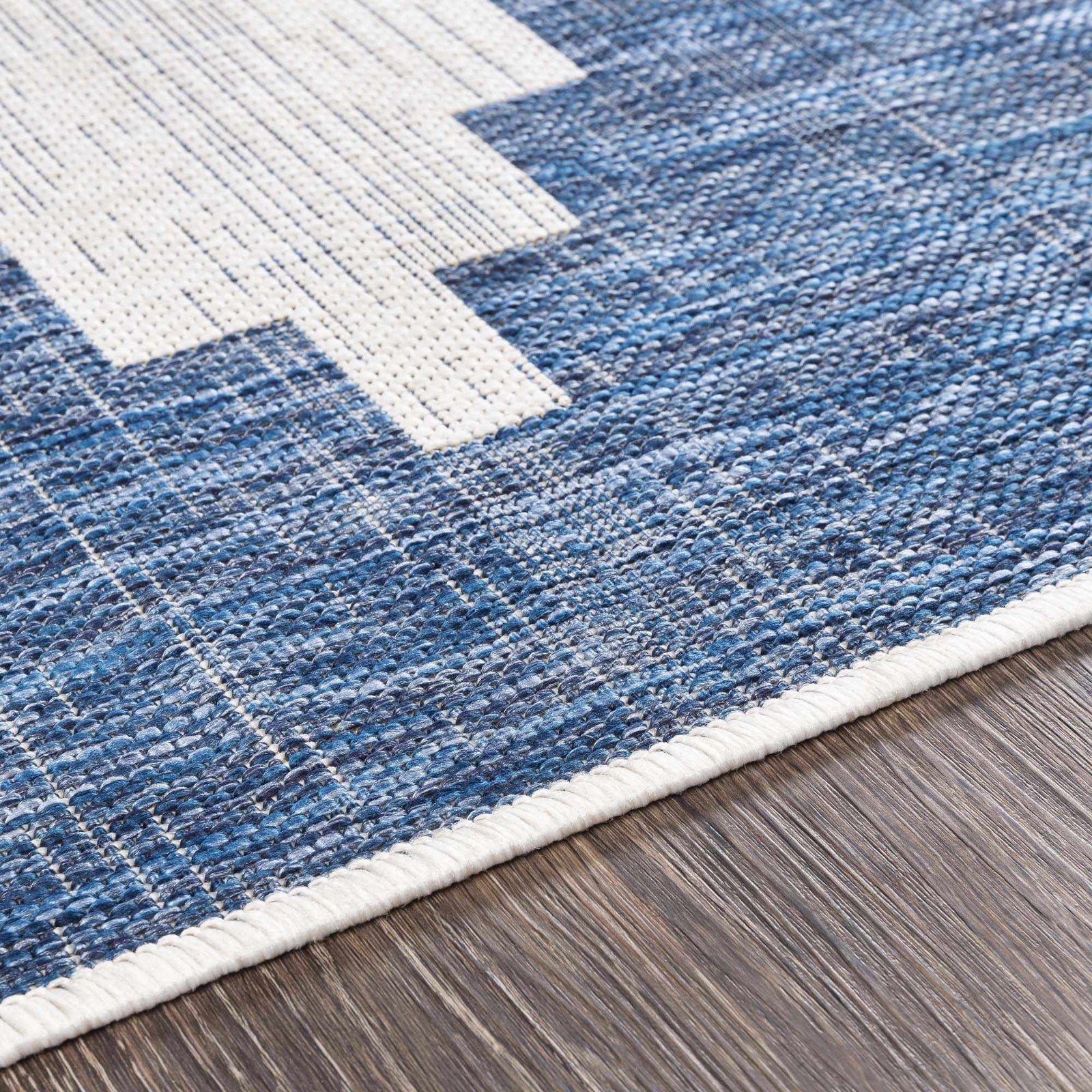 Alfombra para interior y exterior Djugun Navy