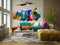Blobbrush Wall Decor Mirrored Acrylic Art Blob Mirror