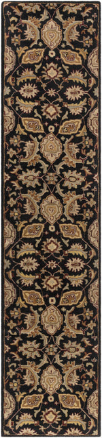 Blomkest Black&Yellow Traditional Wool Carpet