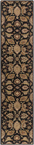 Blomkest Black&Yellow Traditional Wool Carpet