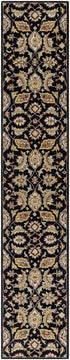 Blomkest Black&Yellow Traditional Wool Carpet