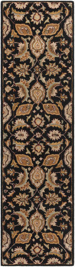 Blomkest Black&Yellow Traditional Wool Carpet