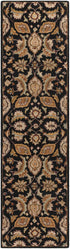 Blomkest Black&Yellow Traditional Wool Carpet