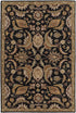 Blomkest Black&Yellow Traditional Wool Carpet