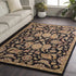 Blomkest Black&Yellow Traditional Wool Carpet