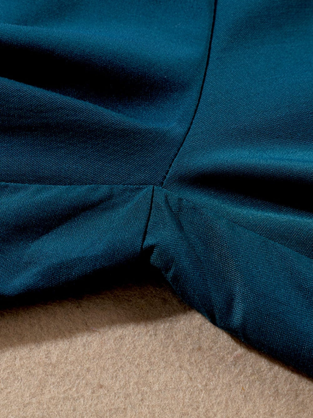 Teal Wide Leg Pants: Casual Style