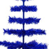 Blue Tinsel Christmas Tree