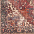 Alfombra lavable de pelo plano vintage Bondville