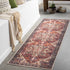 Alfombra lavable de pelo plano vintage Bondville