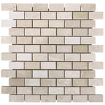 Botticino Cream Beige Marble Mosaic Floor and Wall Tile - Livfloors Collection