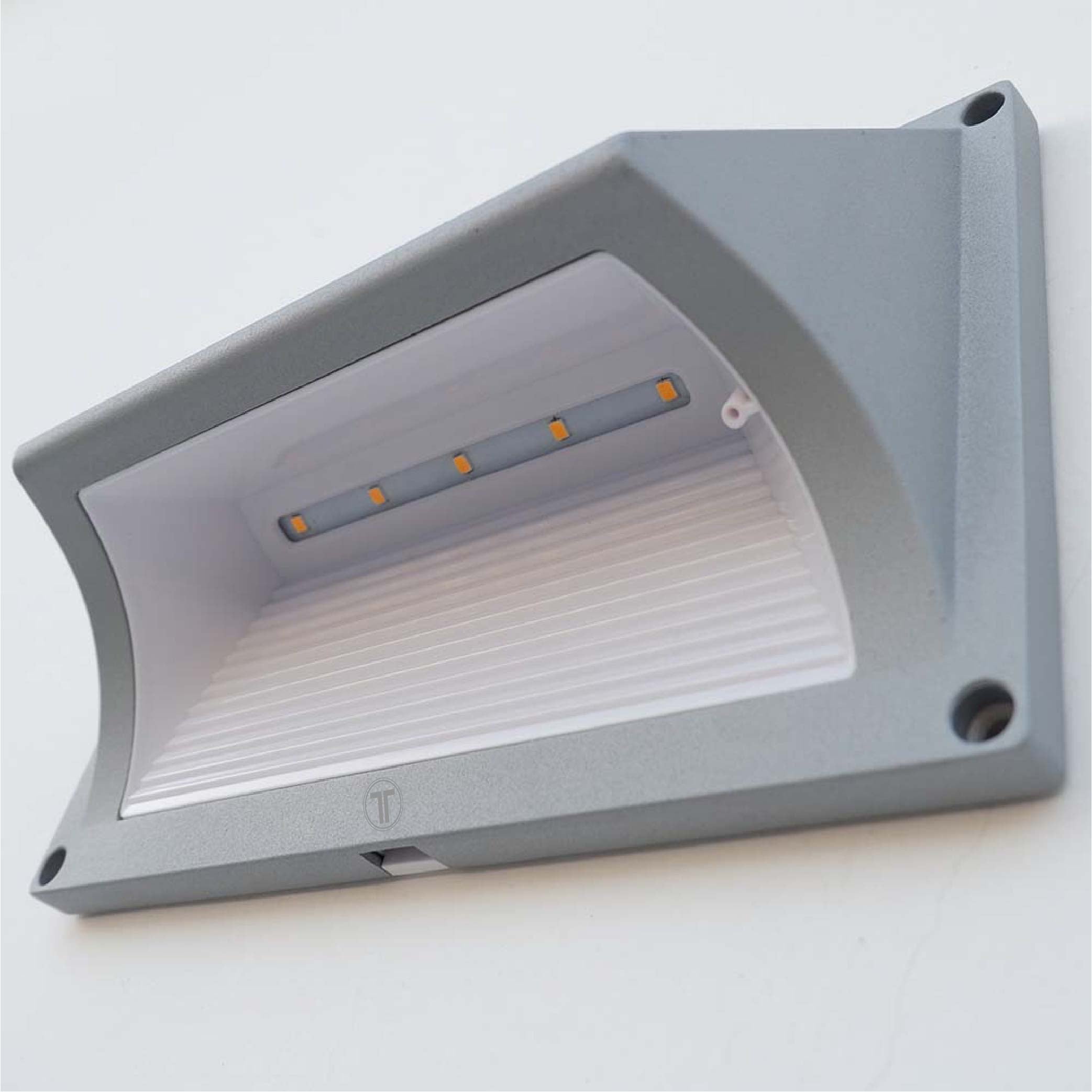 Lámpara solar para terraza o escalón Mesa-100® Pro-Line de Osram, de Alemania | Del anochecer al amanecer | Paquete de 2 