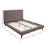 Cama Britney, gris oscuro