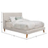 Cama Britney, lino gris claro