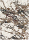 Alfombra de felpa de mármol beige de Bremen