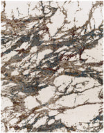 Alfombra de felpa de mármol beige de Bremen