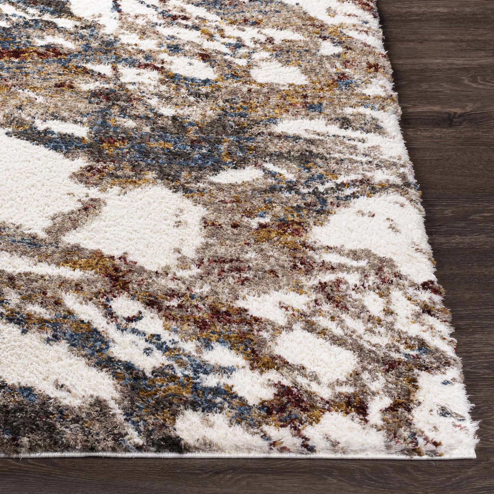 Alfombra de felpa de mármol beige de Bremen