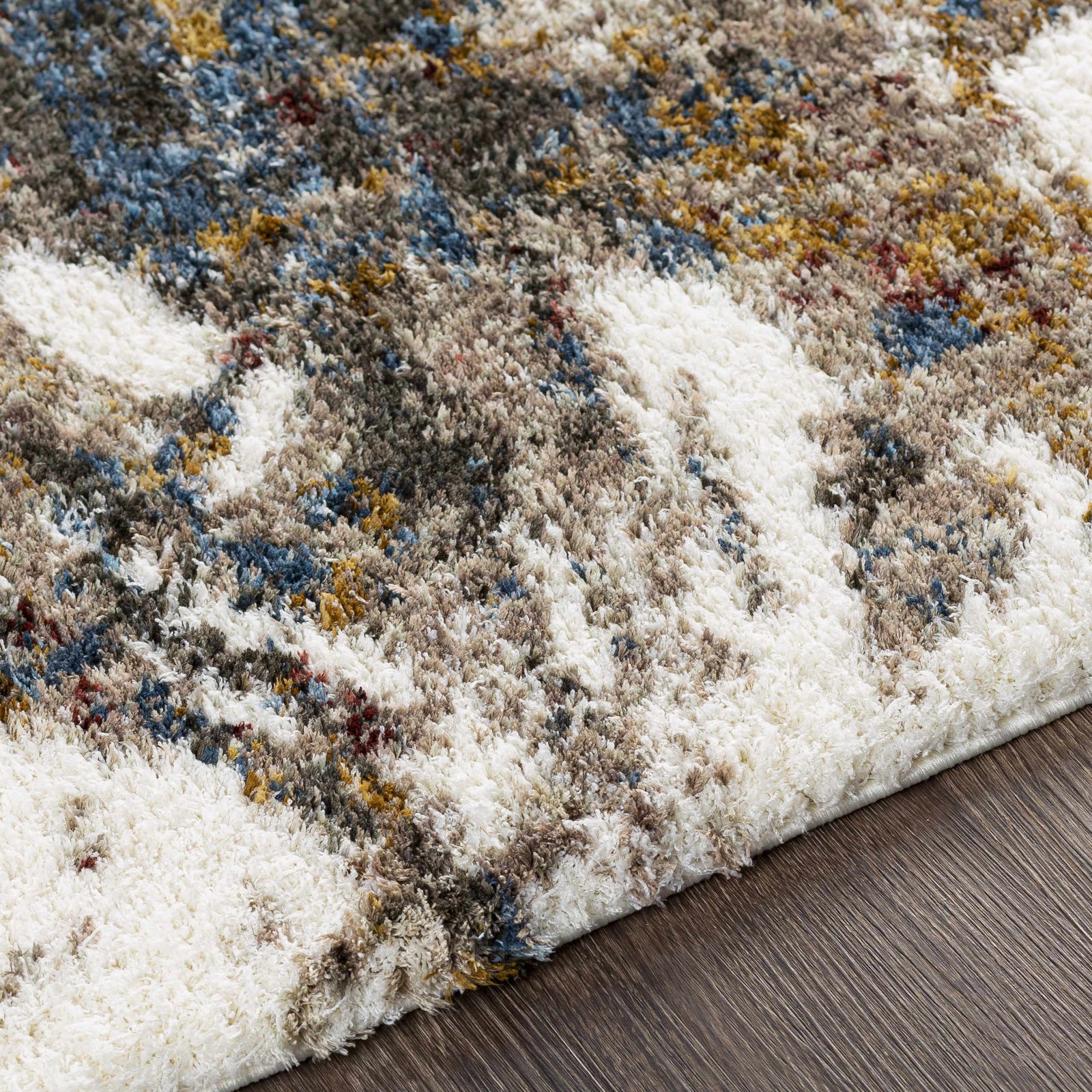 Alfombra de felpa de mármol beige de Bremen
