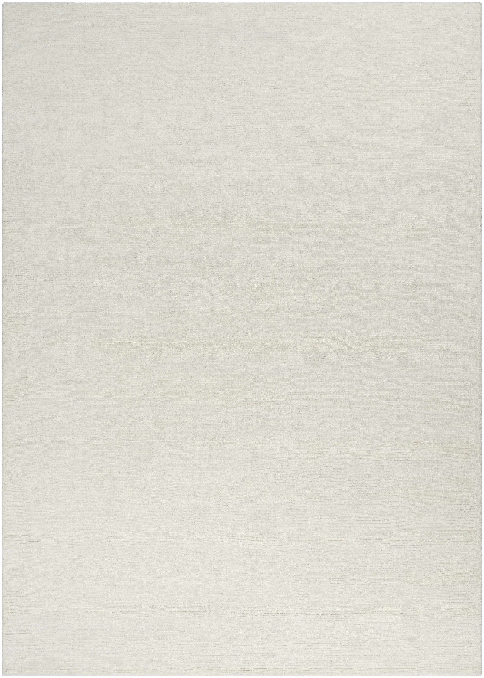 Brockton Solid Wool Light Beige Area Rug