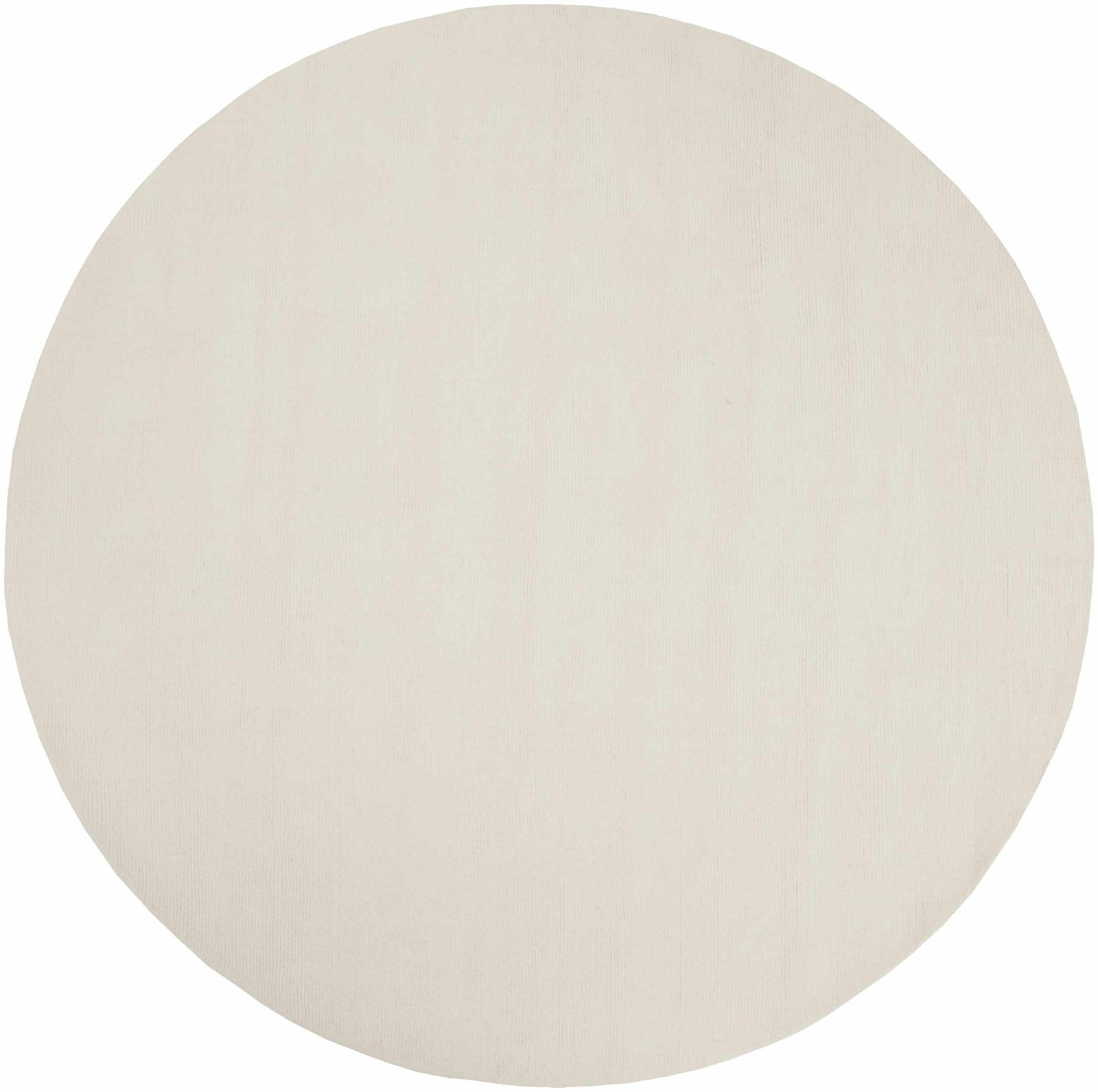 Brockton Solid Wool Light Beige Area Rug