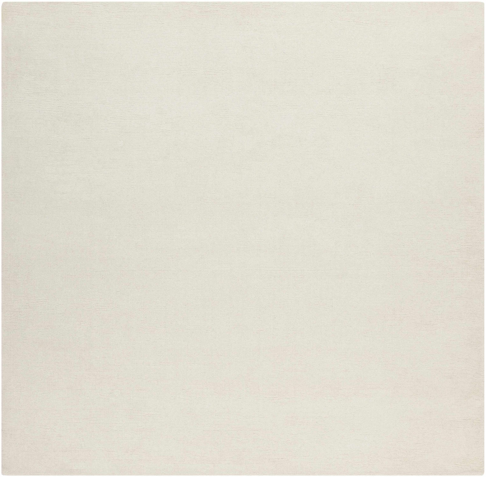 Brockton Solid Wool Light Beige Area Rug
