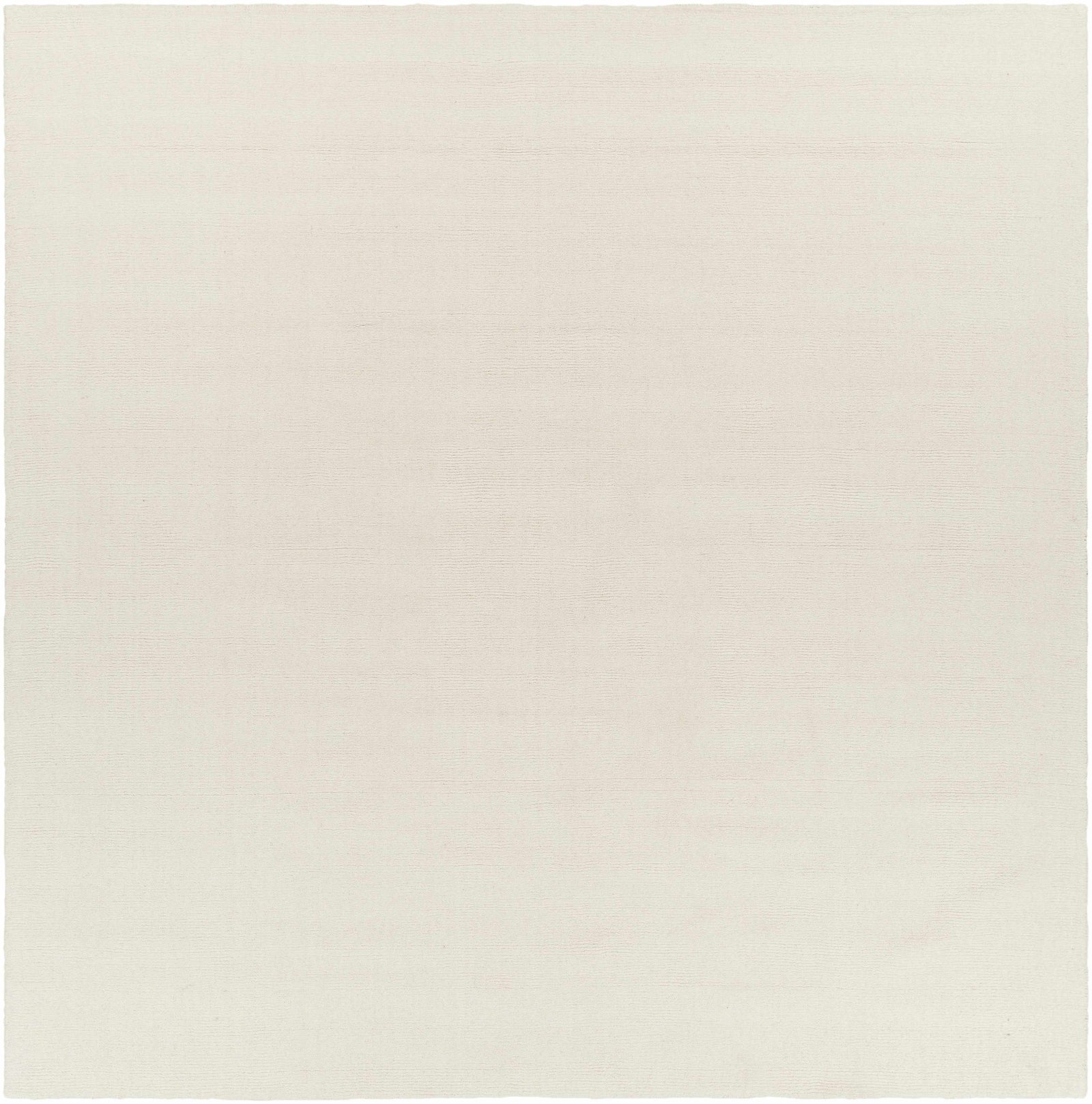 Brockton Solid Wool Light Beige Area Rug