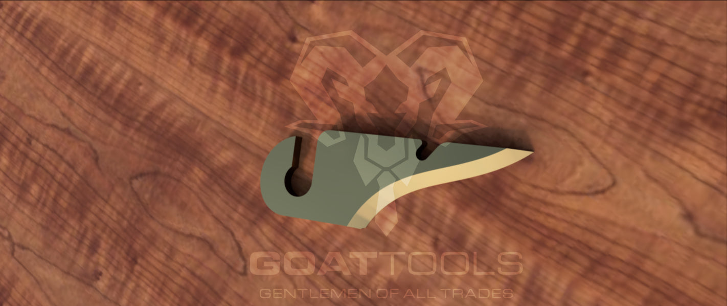 Hot-Swappable Modular Multi Tool - Bronze Carbon Scraper