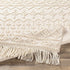Alfombra de lana y algodón beige Brothers - Liquidación
