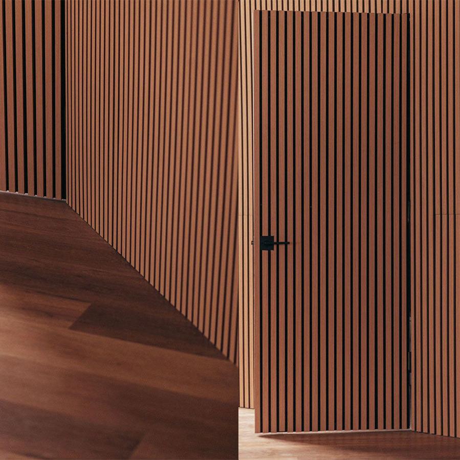 White Oak (Black Felt) Willow Panel (8' height)
