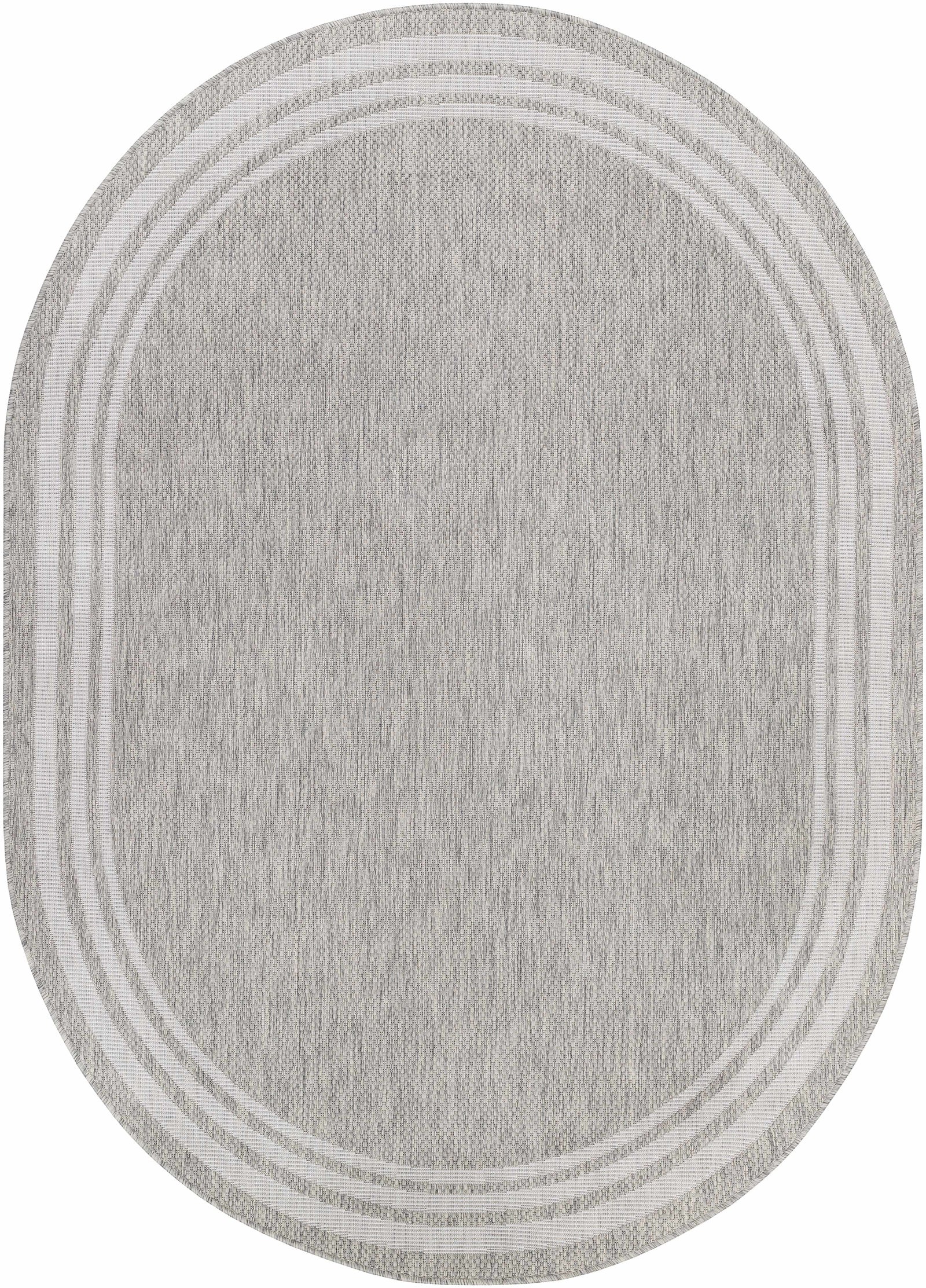 Alfombra beige con borde Burradoo