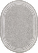 Alfombra beige con borde Burradoo