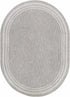 Alfombra beige con borde Burradoo