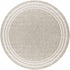 Alfombra beige con borde Burradoo