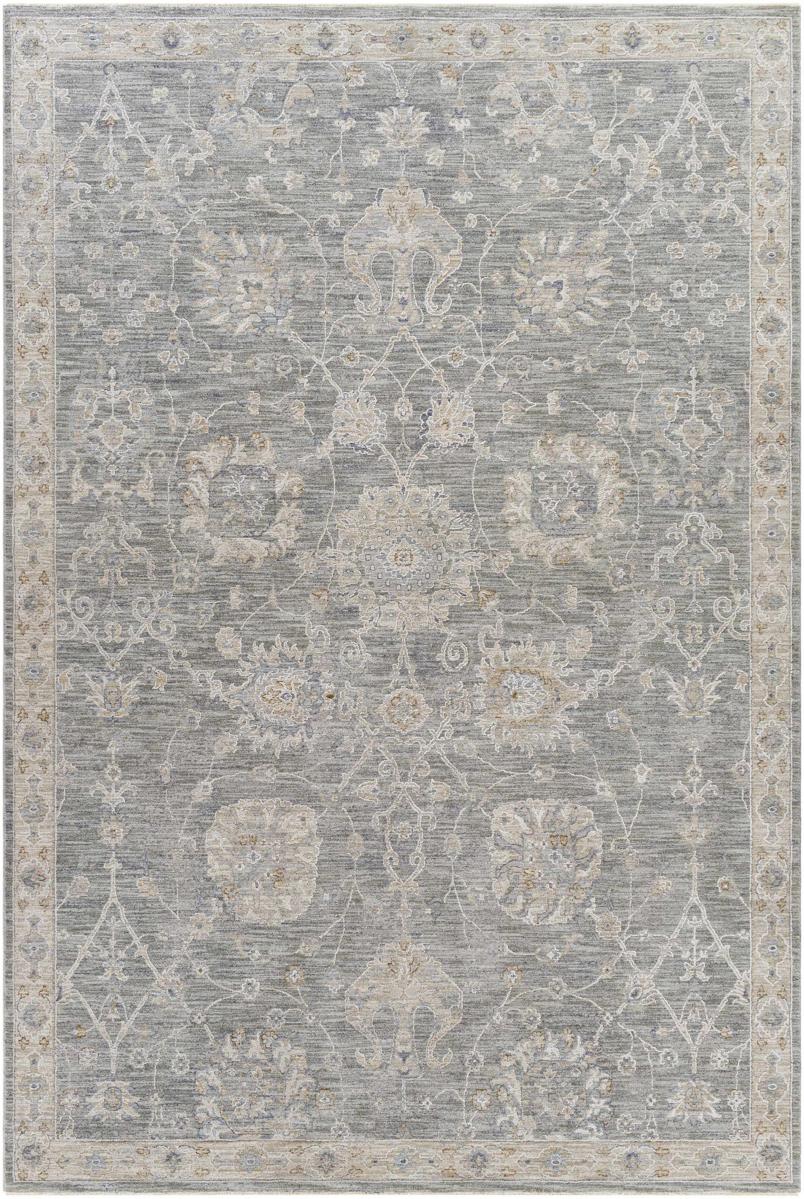 Alfombra persa gris Monterey - Liquidación