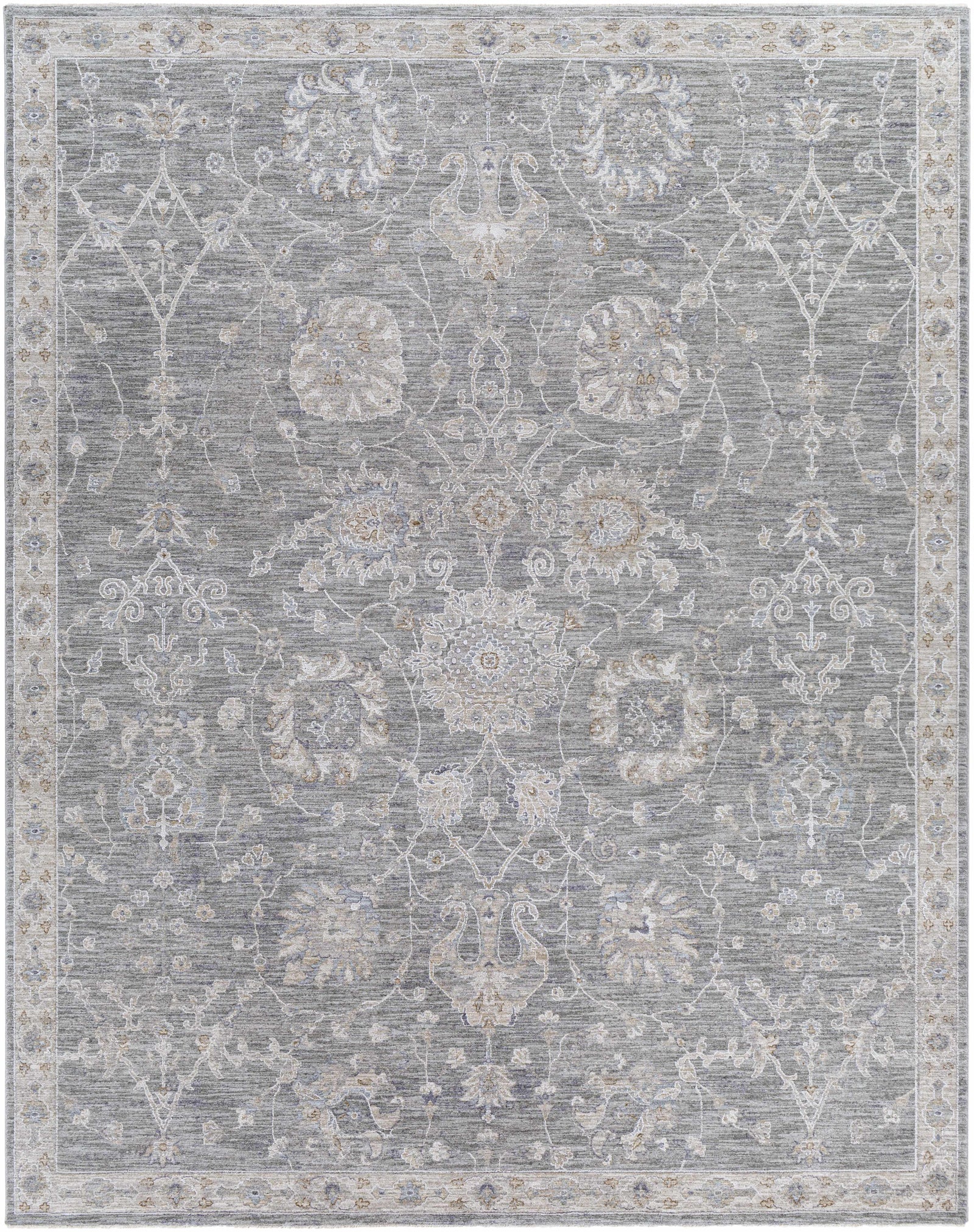 Alfombra persa gris Monterey - Liquidación