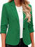 Fitted Red Blazer
