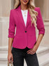 Fitted Red Blazer