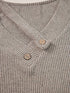 Versatile Ribbed Knit Shirt
