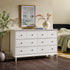 Cómoda de transición de madera maciza Spencer