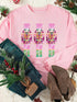 Sequin Nutcracker Christmas Pullover