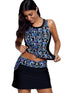 Stylish Tankini Swimsuit Set
